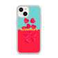 Valentines Sweets iPhone 14 Glitter Tough Case Starlight
