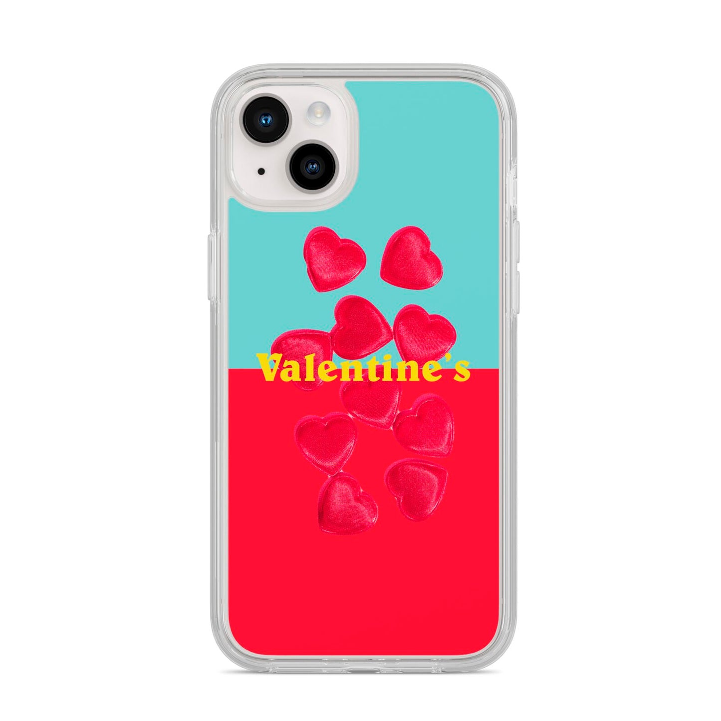 Valentines Sweets iPhone 14 Plus Clear Tough Case Starlight