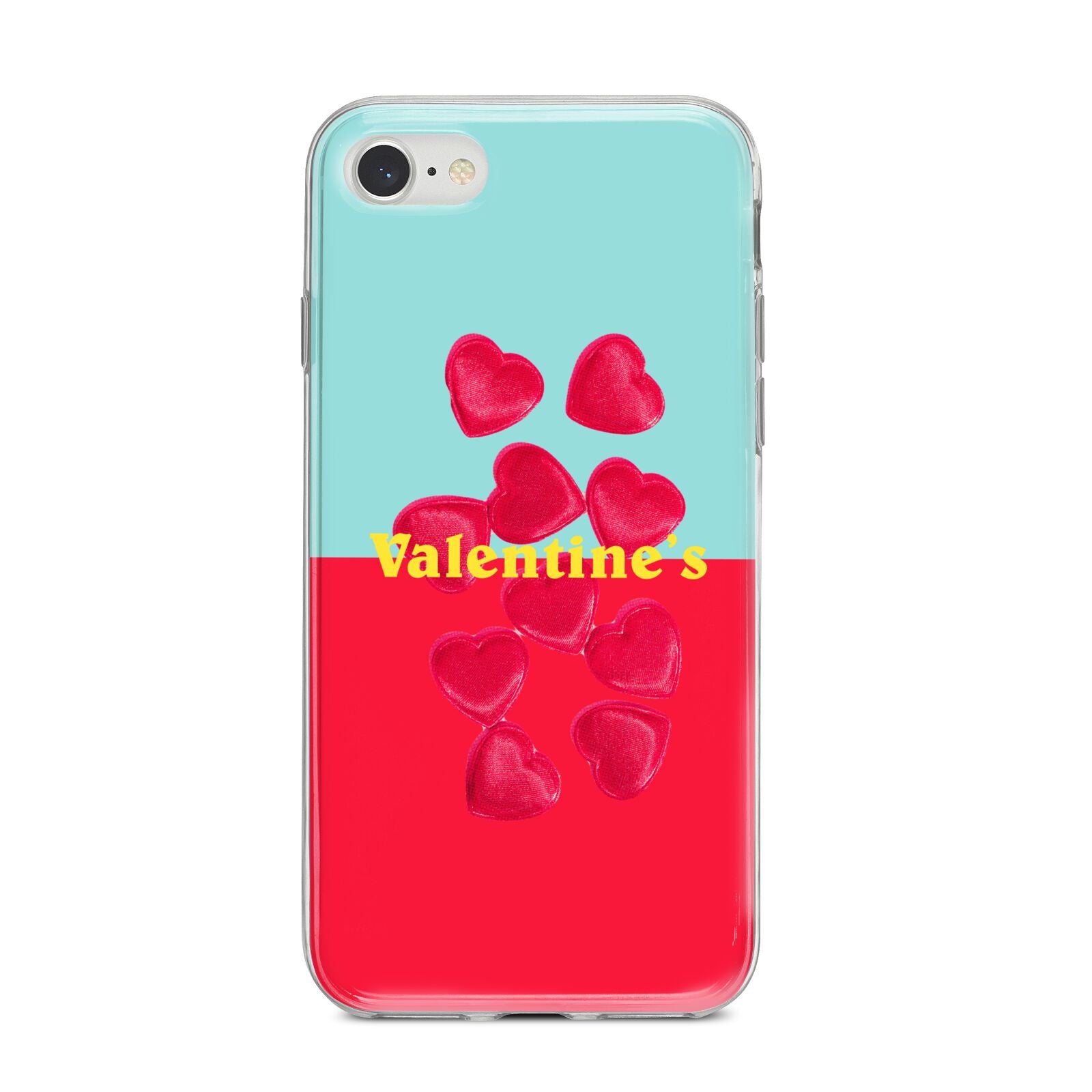 Valentines Sweets iPhone 8 Bumper Case on Silver iPhone