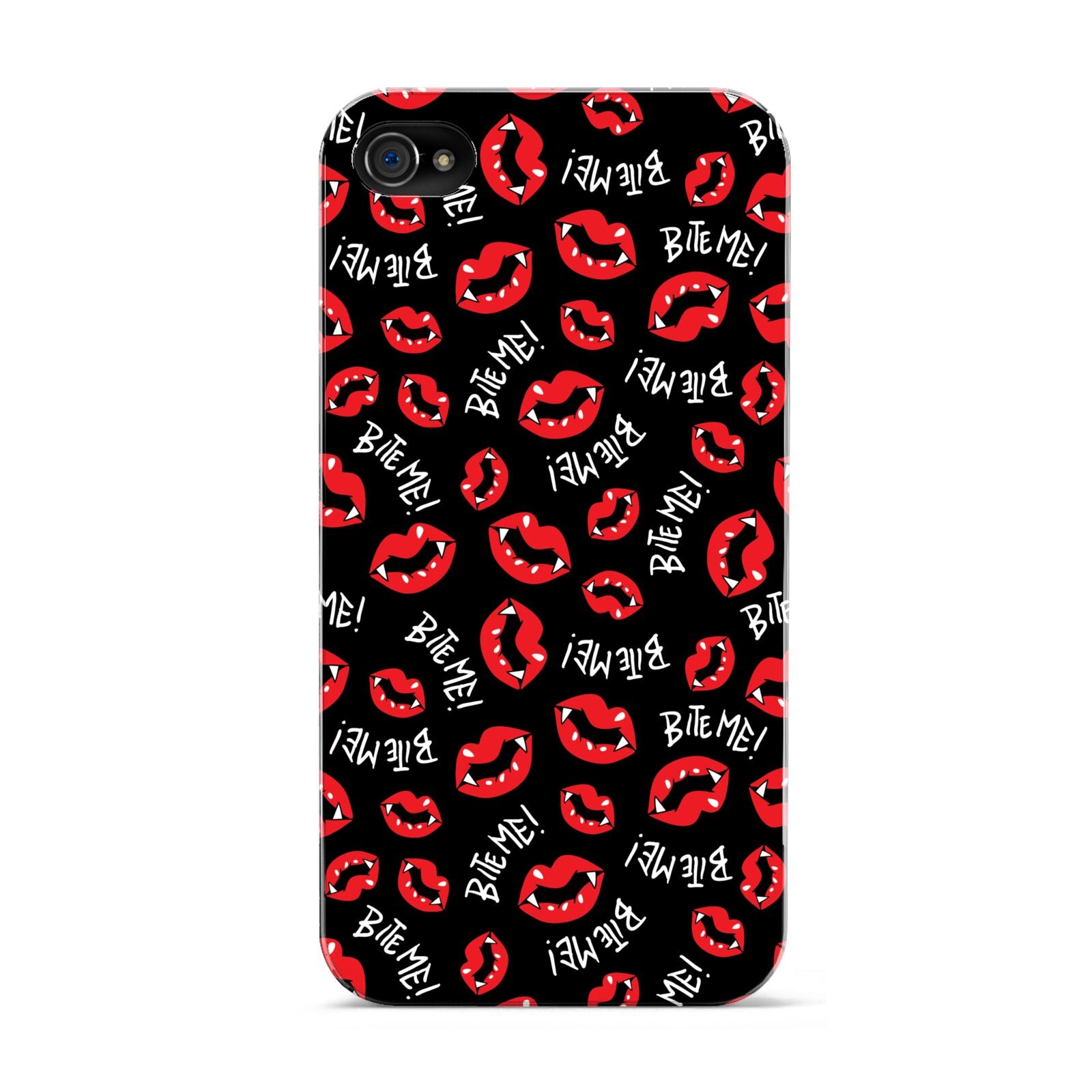 Vampire Bite Me Apple iPhone 4s Case