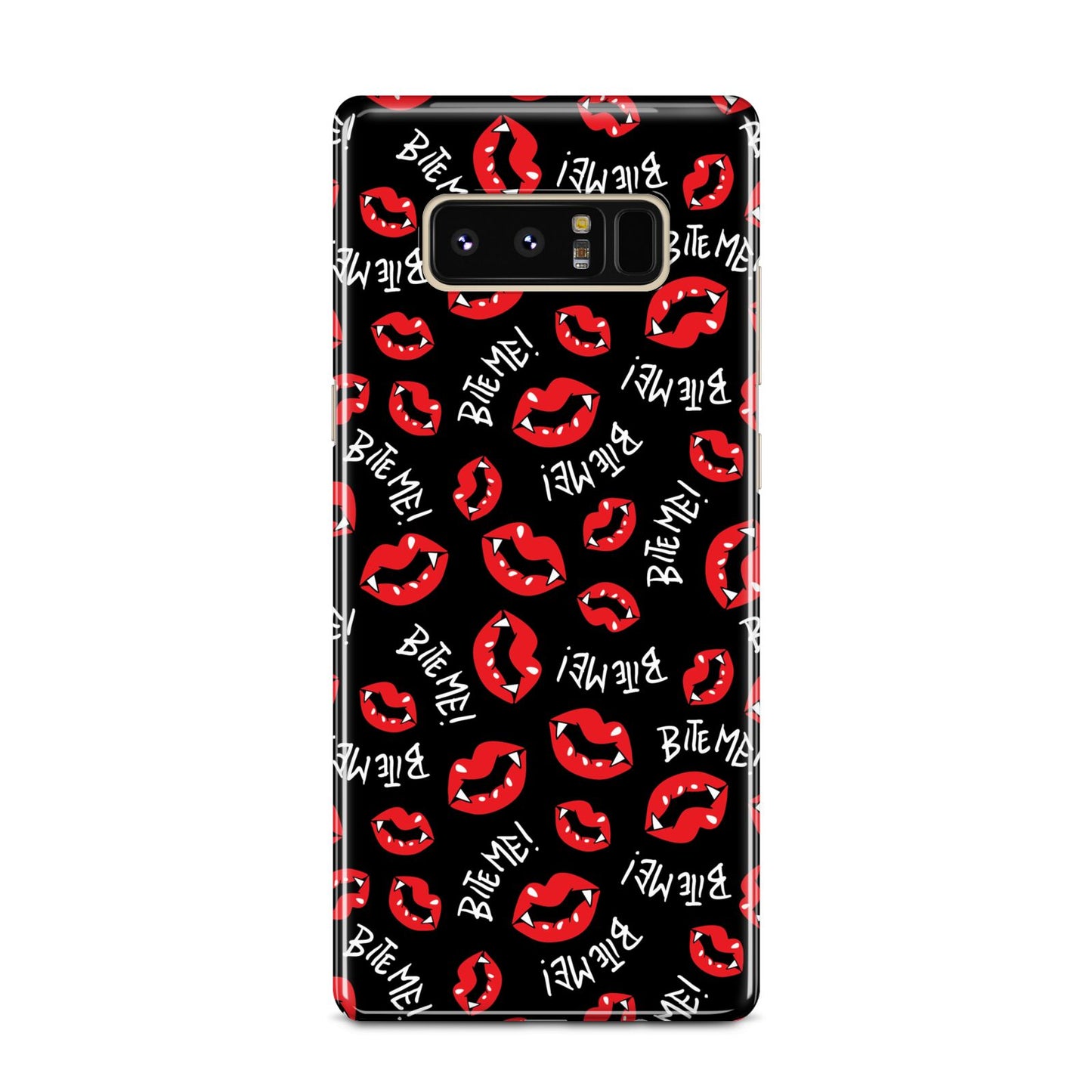 Vampire Bite Me Samsung Galaxy Note 8 Case