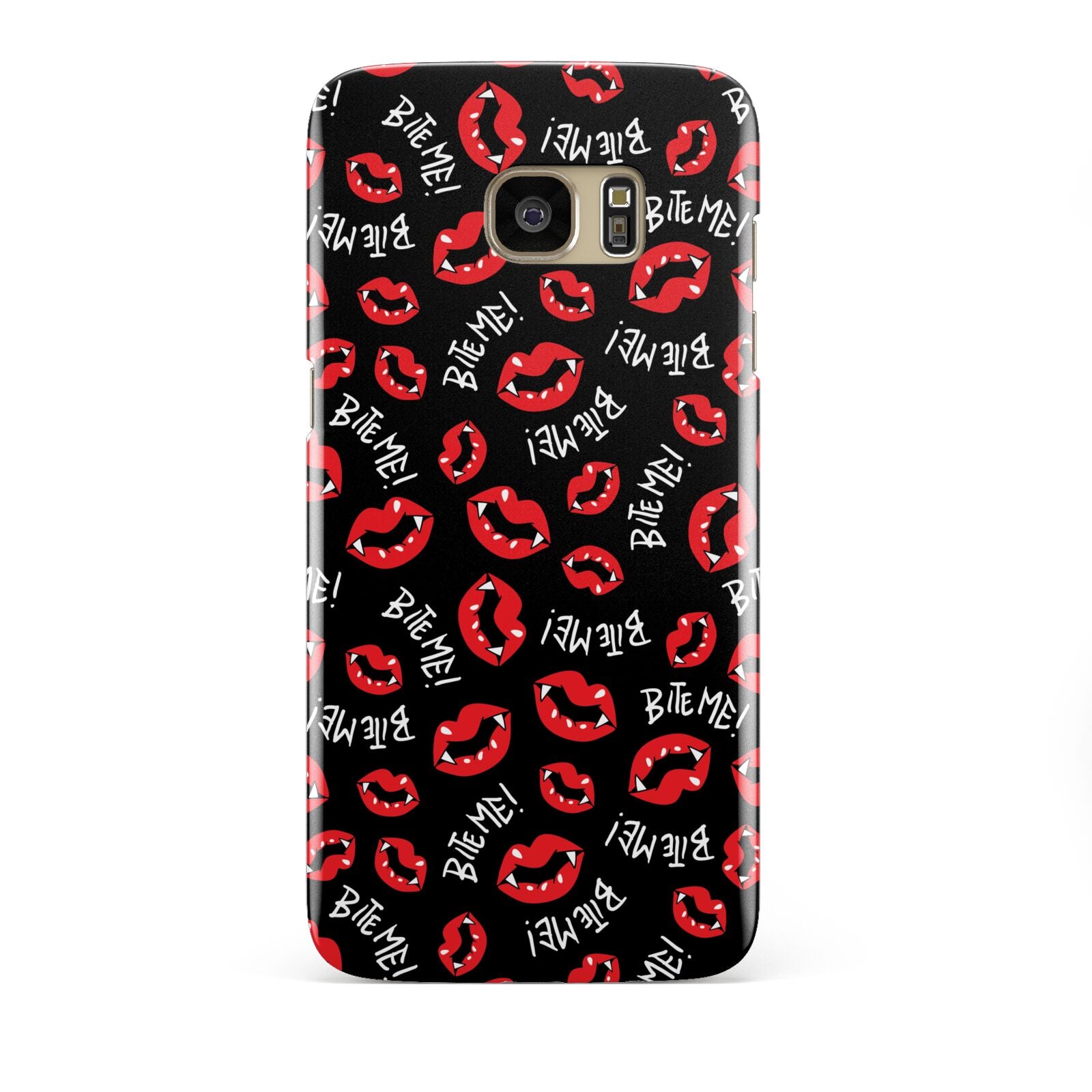 Vampire Bite Me Samsung Galaxy S7 Edge Case