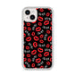 Vampire Bite Me iPhone 14 Plus Clear Tough Case Starlight