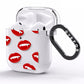 Vampire Fangs with Transparent Background AirPods Clear Case Side Image