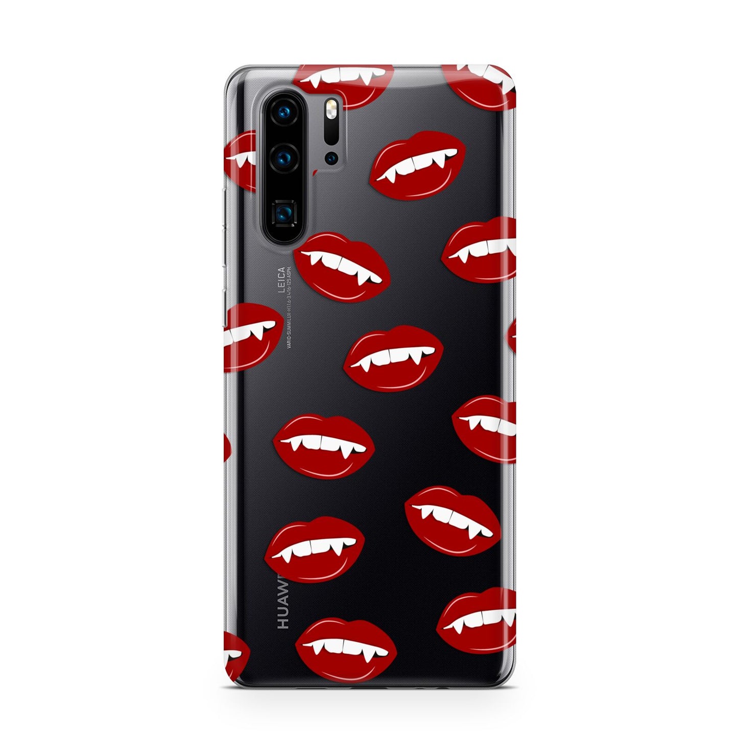 Vampire Fangs with Transparent Background Huawei P30 Pro Phone Case