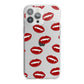 Vampire Fangs with Transparent Background iPhone 13 Pro Max TPU Impact Case with White Edges
