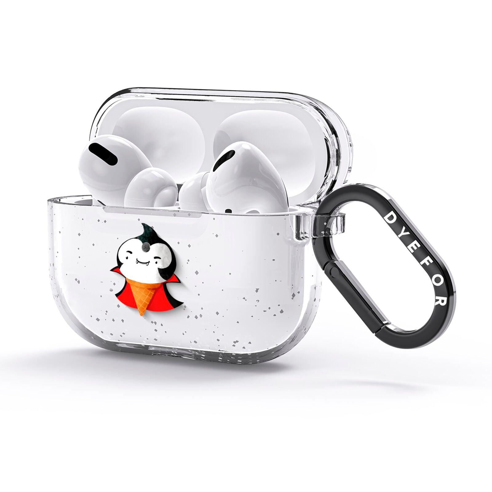 Vampire Ice Cream AirPods Glitter Case 3rd Gen Side Image