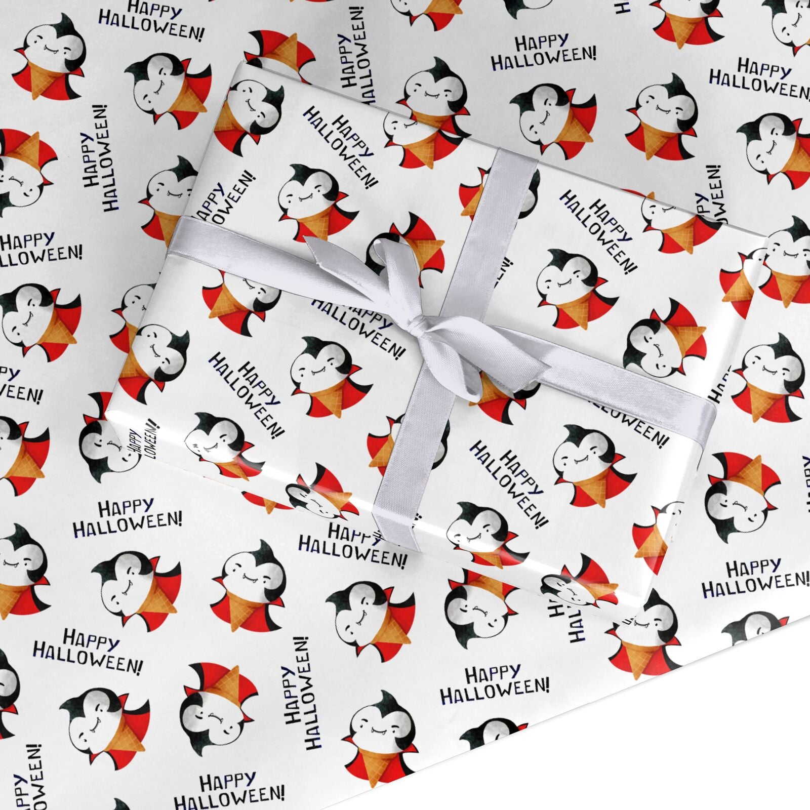 Vampire Ice Cream Custom Wrapping Paper