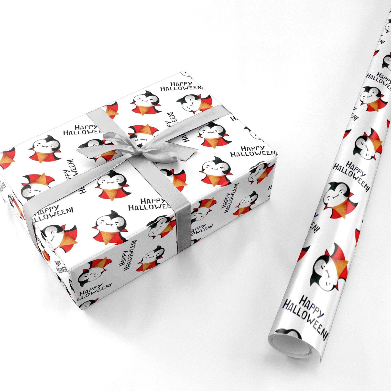 Vampire Ice Cream Personalised Wrapping Paper