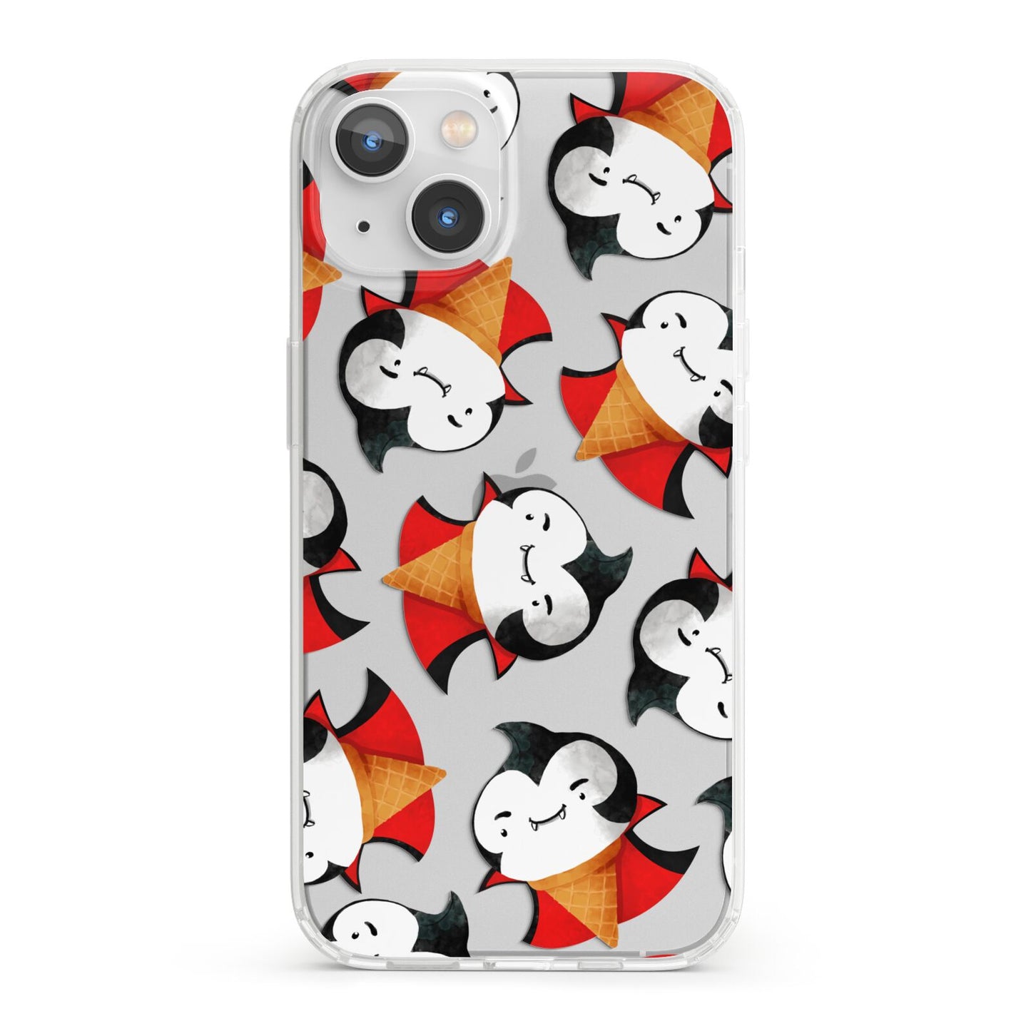 Vampire Ice Cream iPhone 13 Clear Bumper Case