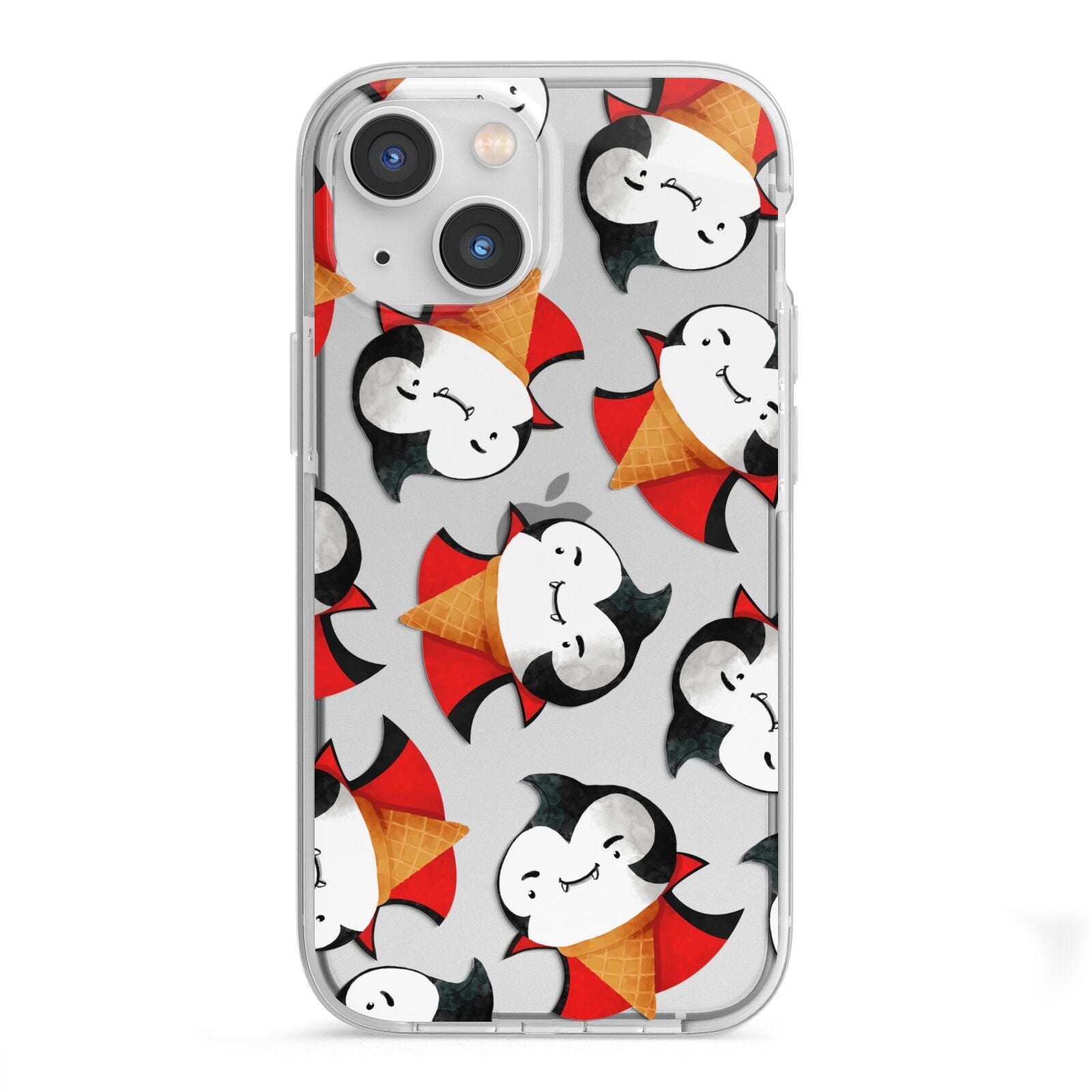 Vampire Ice Cream iPhone 13 Mini TPU Impact Case with White Edges