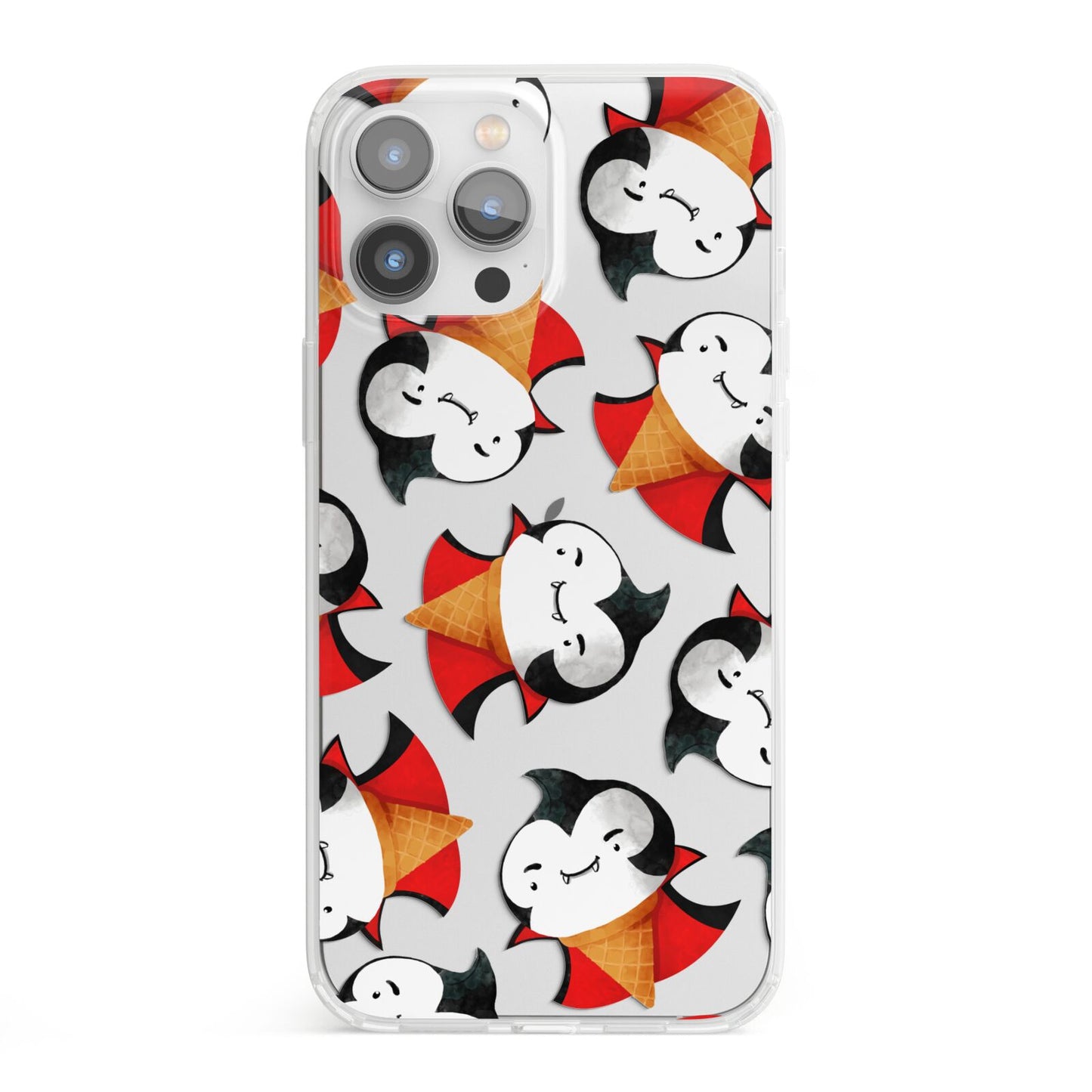 Vampire Ice Cream iPhone 13 Pro Max Clear Bumper Case