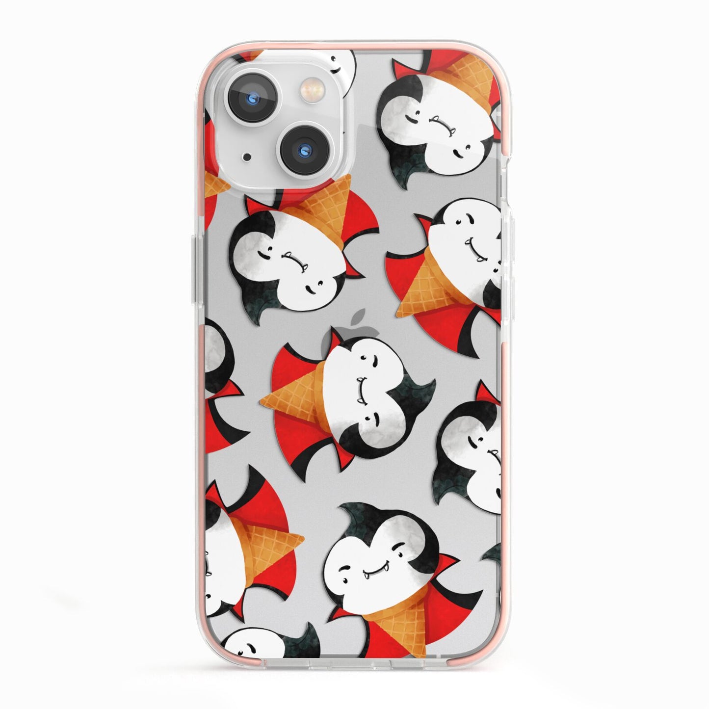 Vampire Ice Cream iPhone 13 TPU Impact Case with Pink Edges