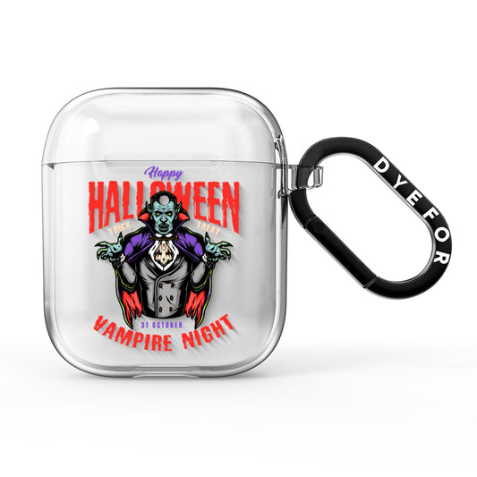 Vampire Night AirPods Clear Case