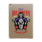 Vampire Night Apple iPad Gold Case
