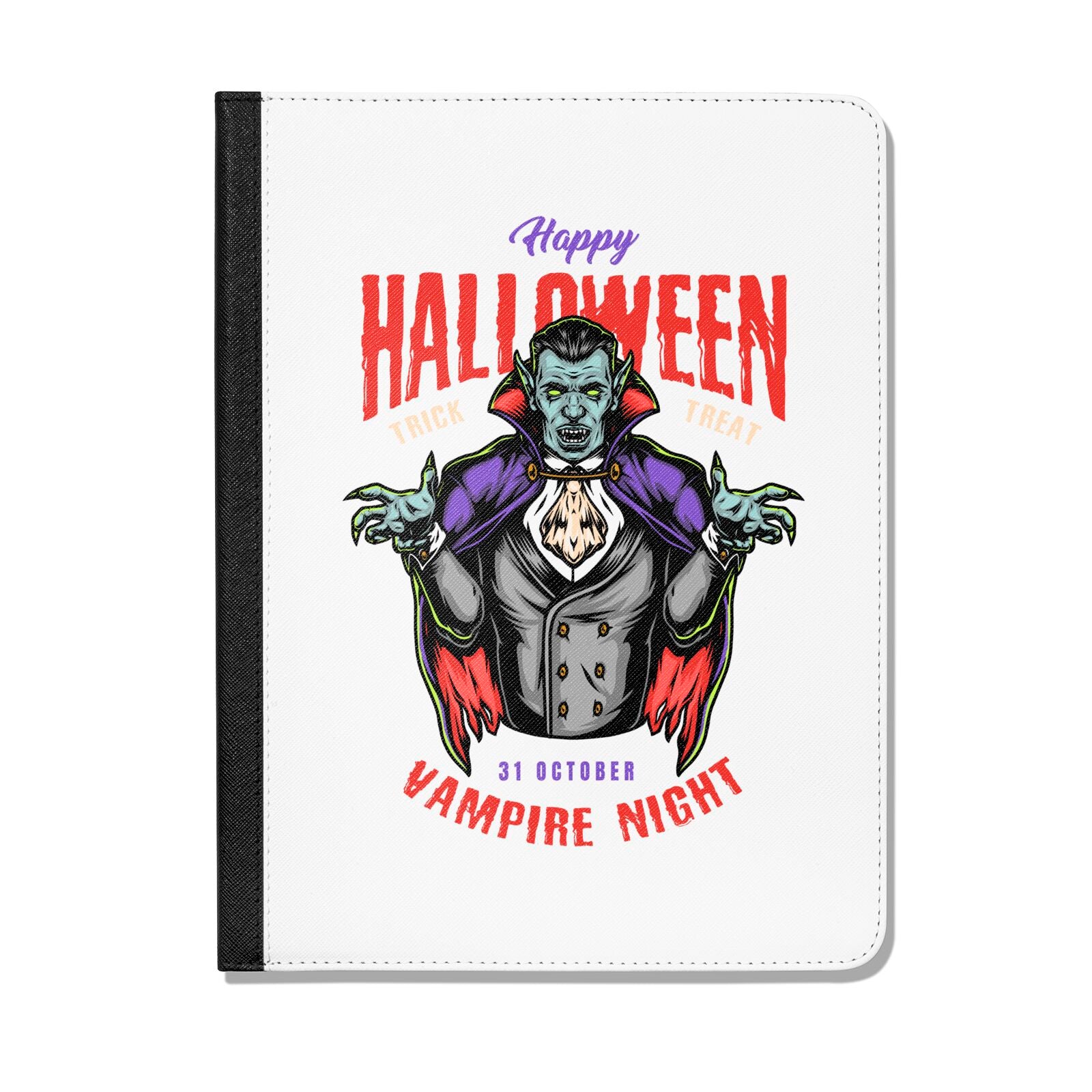 Vampire Night Apple iPad Leather Folio Case