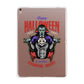 Vampire Night Apple iPad Rose Gold Case