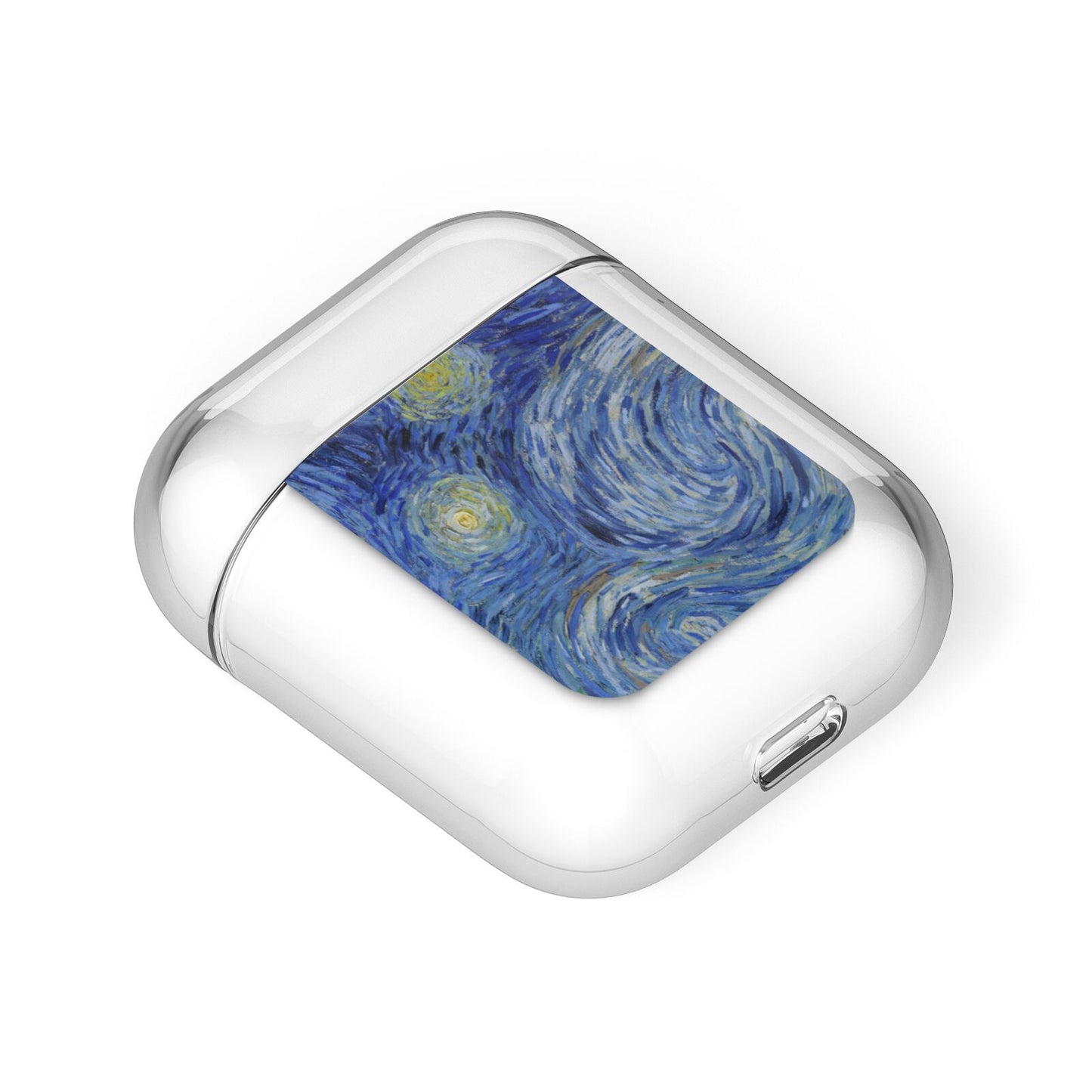 Van Gogh Starry Night AirPods Case Laid Flat