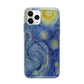 Van Gogh Starry Night Apple iPhone 11 Pro in Silver with Bumper Case
