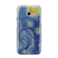 Van Gogh Starry Night Samsung Galaxy A3 2017 Case on gold phone