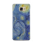 Van Gogh Starry Night Samsung Galaxy A5 2016 Case on gold phone