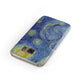 Van Gogh Starry Night Samsung Galaxy Case Front Close Up