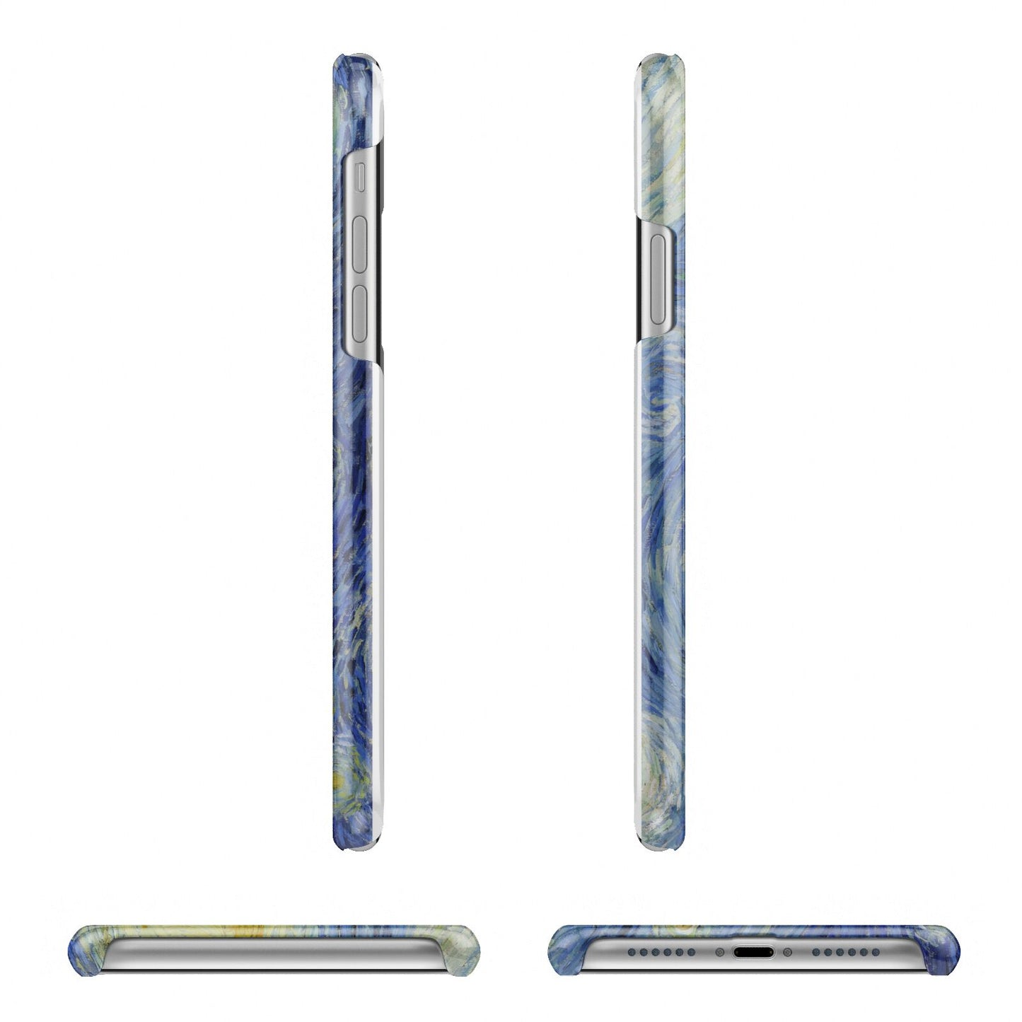 Van Gogh Starry Night iPhone 11 Pro 3D Snap Case Angle Images