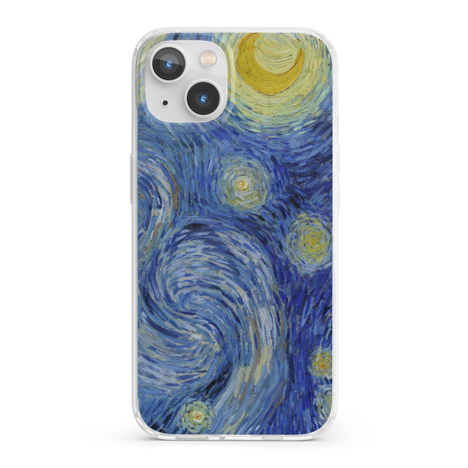 Van Gogh Starry Night iPhone 13 Clear Bumper Case