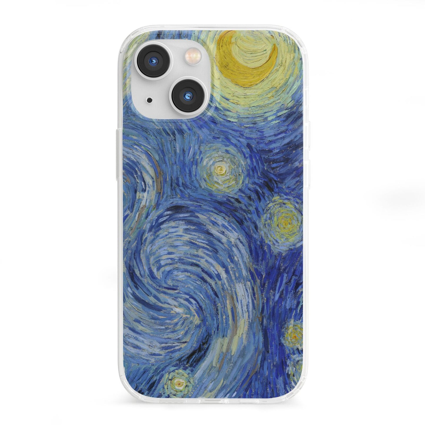 Van Gogh Starry Night iPhone 13 Mini Clear Bumper Case