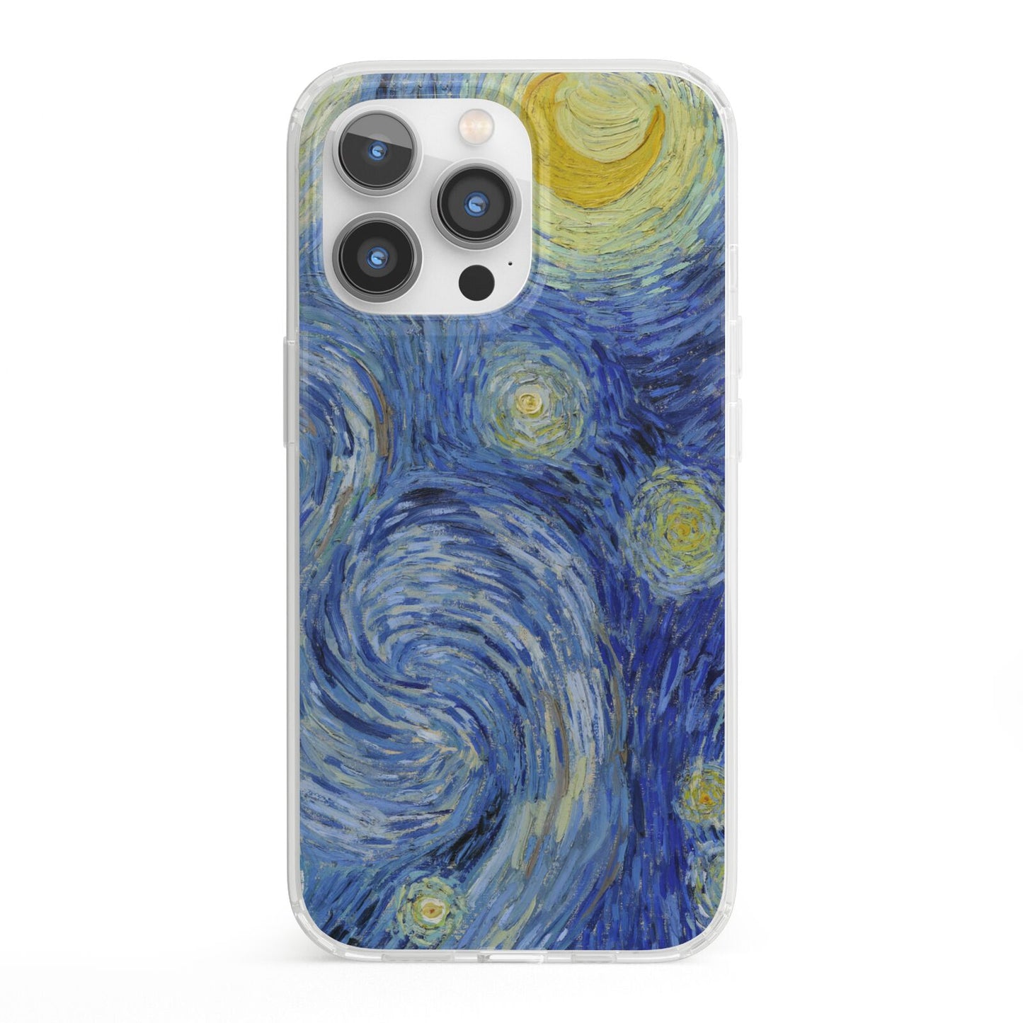 Van Gogh Starry Night iPhone 13 Pro Clear Bumper Case