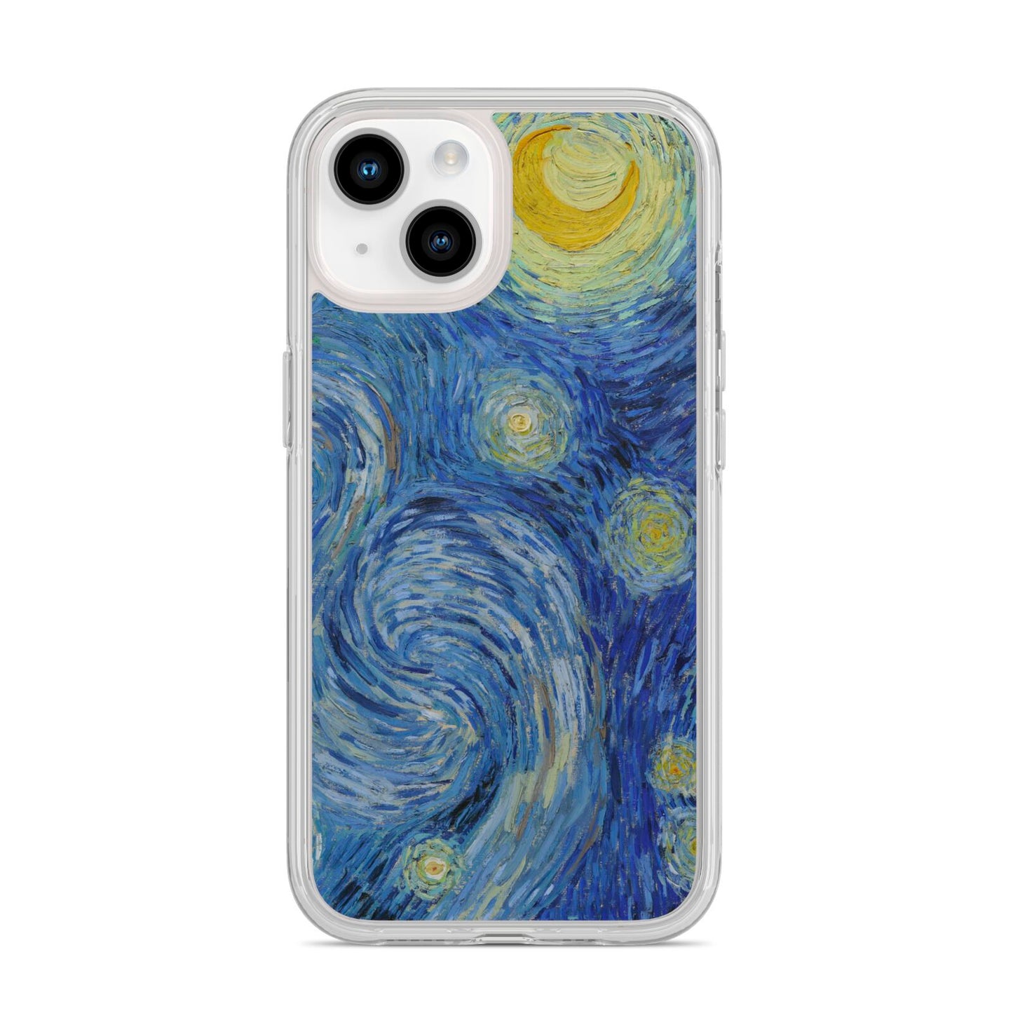 Van Gogh Starry Night iPhone 14 Clear Tough Case Starlight