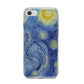 Van Gogh Starry Night iPhone 8 Bumper Case on Silver iPhone