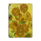 Van Gogh Sunflowers Apple iPad Grey Case