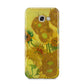Van Gogh Sunflowers Samsung Galaxy A5 2017 Case on gold phone