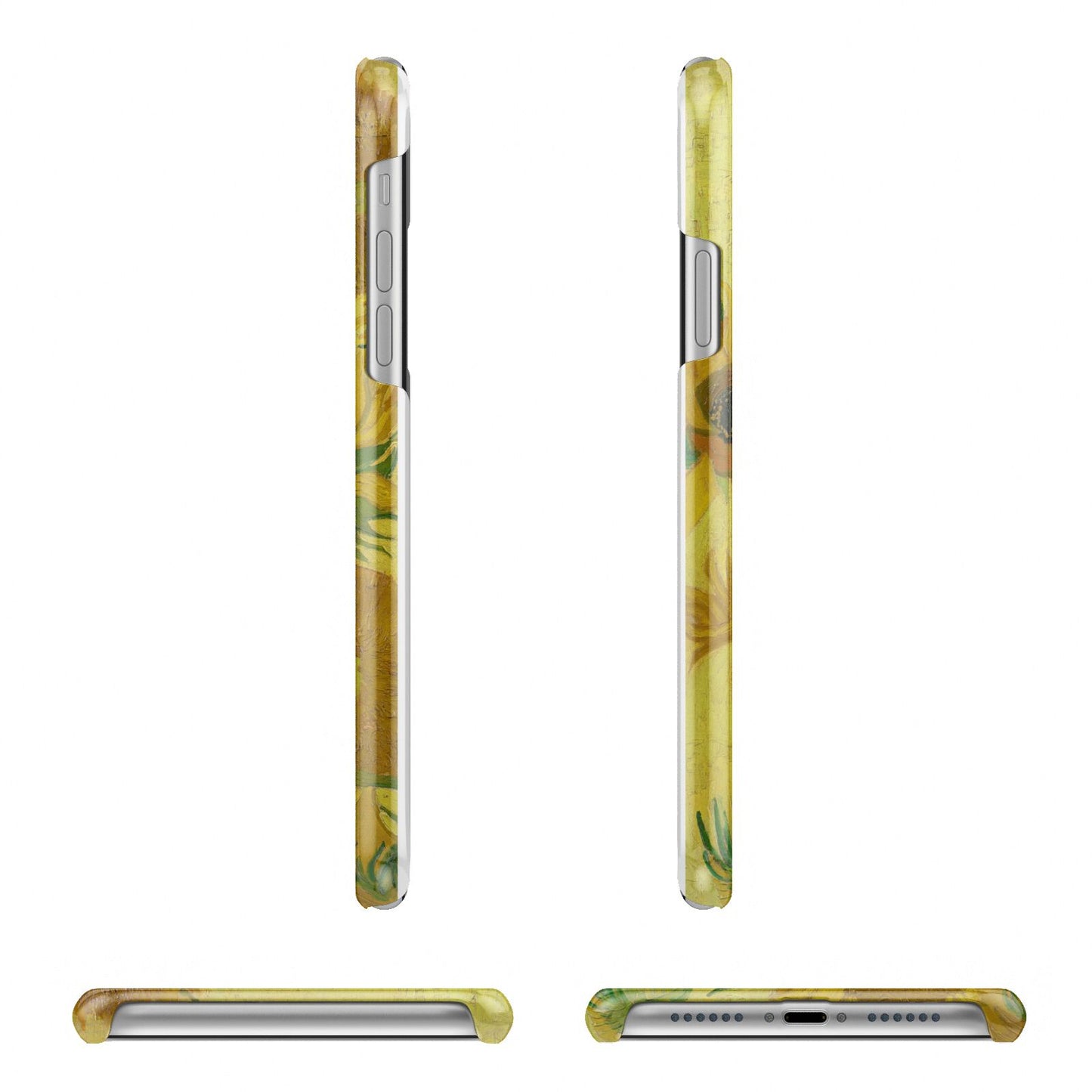 Van Gogh Sunflowers iPhone 11 Pro 3D Snap Case Angle Images