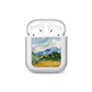 Van Gogh Wheat Field with Cypresses AirPods Case