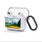 Van Gogh Wheat Field with Cypresses AirPods Clear Case 3rd Gen Side Image