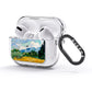 Van Gogh Wheat Field with Cypresses AirPods Glitter Case 3rd Gen Side Image