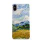 Van Gogh Wheat Field with Cypresses Apple iPhone Xs Max 3D Snap Case