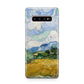 Van Gogh Wheat Field with Cypresses Samsung Galaxy S10 Plus Case