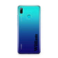 Vertical Name Huawei P Smart 2019 Case