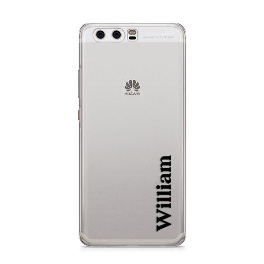 Vertical Name Huawei P10 Phone Case