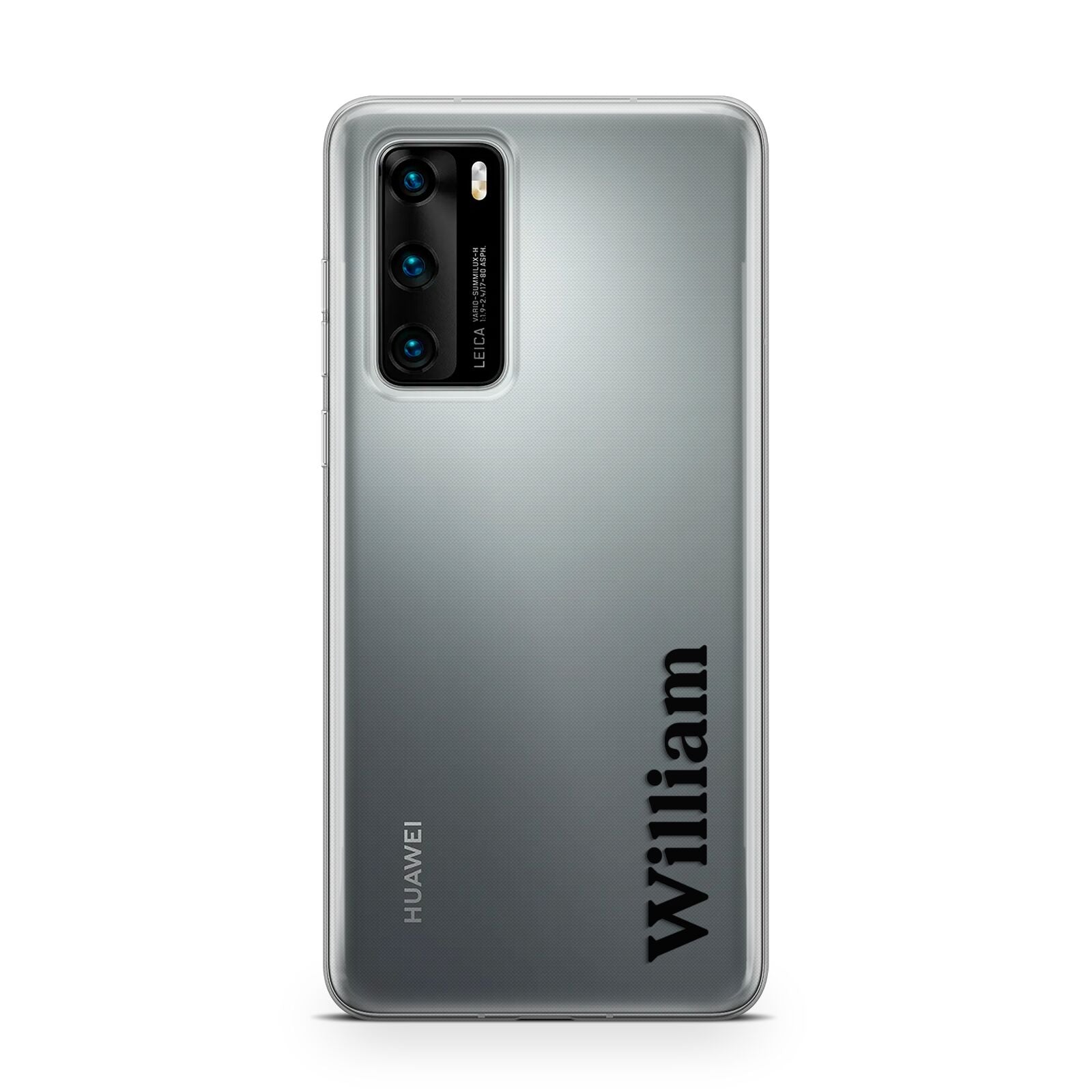 Vertical Name Huawei P40 Phone Case