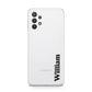 Vertical Name Samsung A32 5G Case