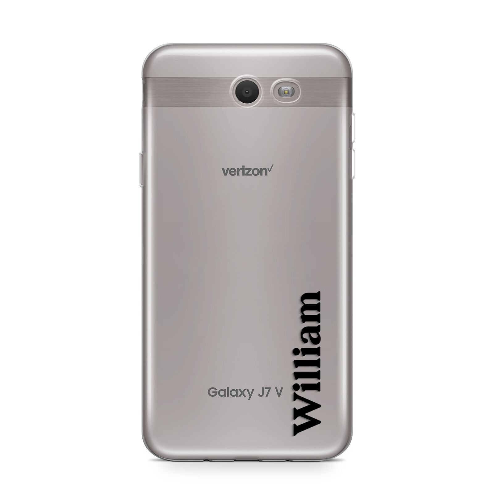 Vertical Name Samsung Galaxy J7 2017 Case