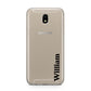 Vertical Name Samsung J5 2017 Case