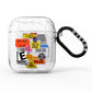Vintage CD Stickers AirPods Glitter Case