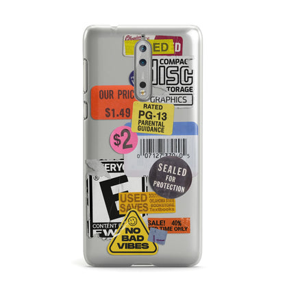 Vintage CD Stickers Nokia Case