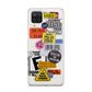 Vintage CD Stickers Samsung A12 Case