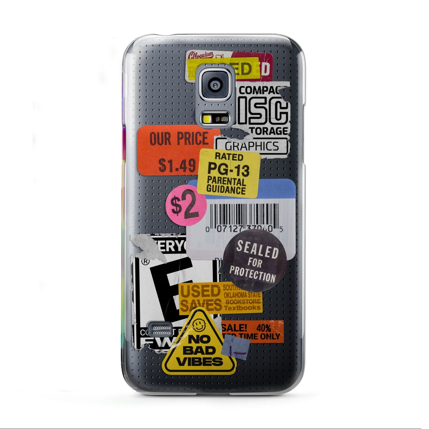 Vintage CD Stickers Samsung Galaxy S5 Mini Case